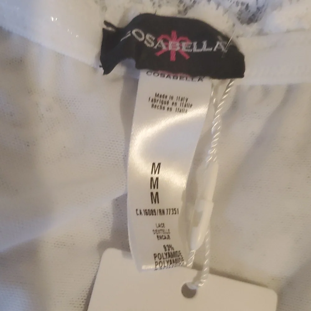NWT COSABELLA CURVY FLIRTIE BANDEAU BRA /NEVER SAY NEVER BANDEAU BRA COLECTION/